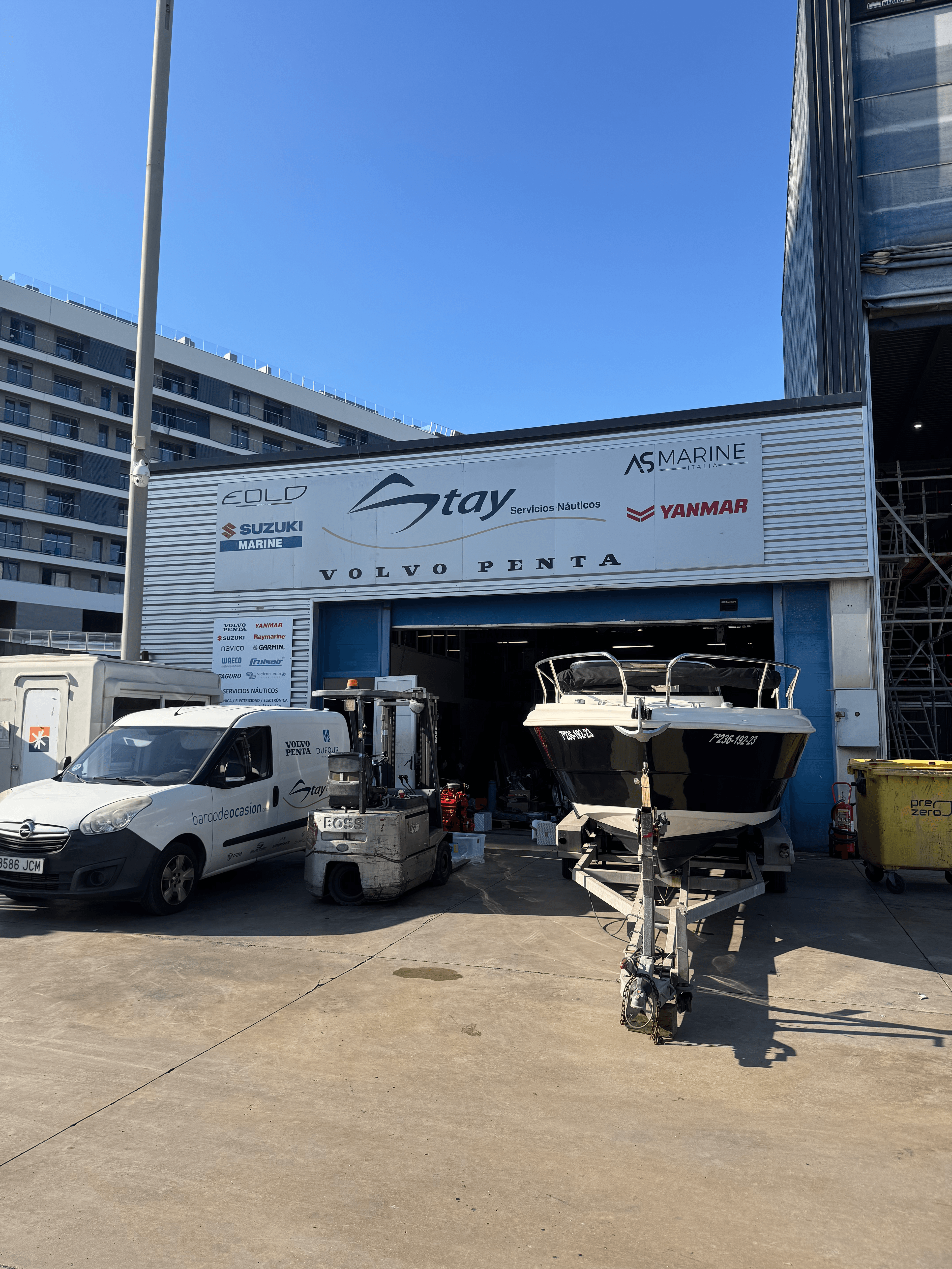 Cabina de pintura Stay Nautica