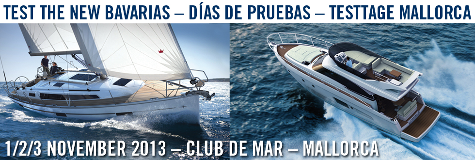 Días de pruebas nuevos modelos Bavaria